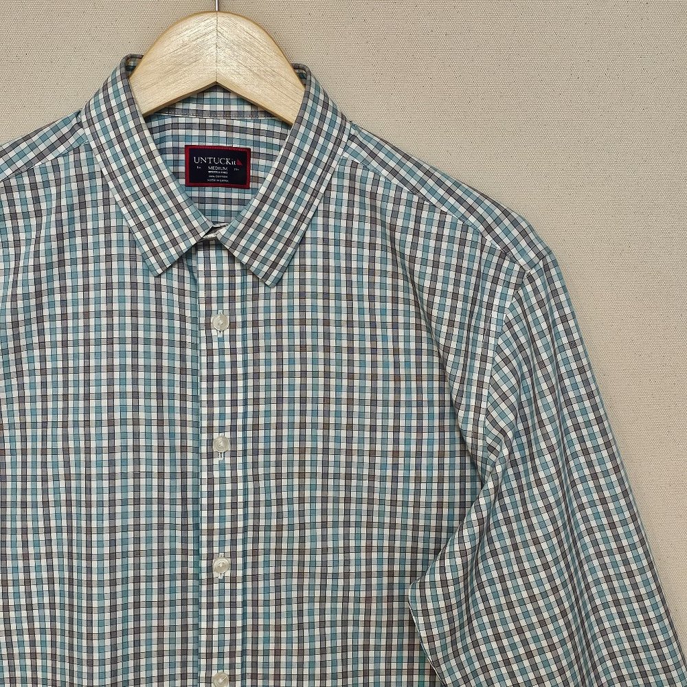 UNTUCKit Wrinkle Free Button Down M